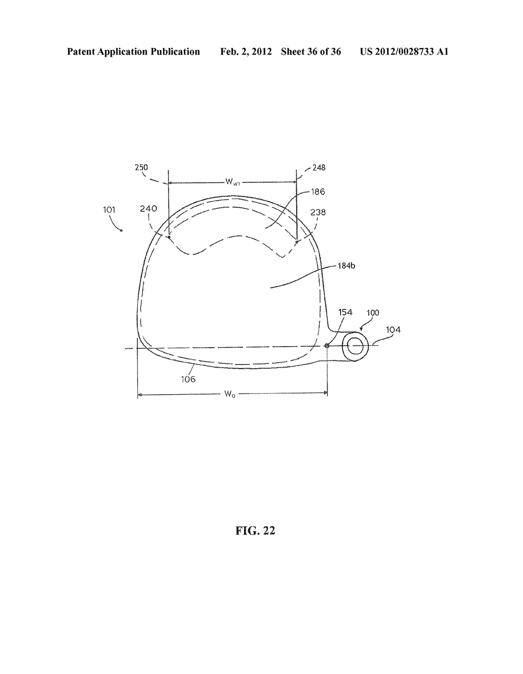 GOLF CLUB HEAD WITH A BODY-CONFORMING WEIGHT MEMBER - diagram, schematic, and image 37