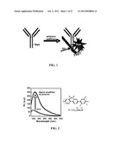 Fluorescent Methods and Materials for Directed Biomarker Signal     Amplification diagram and image