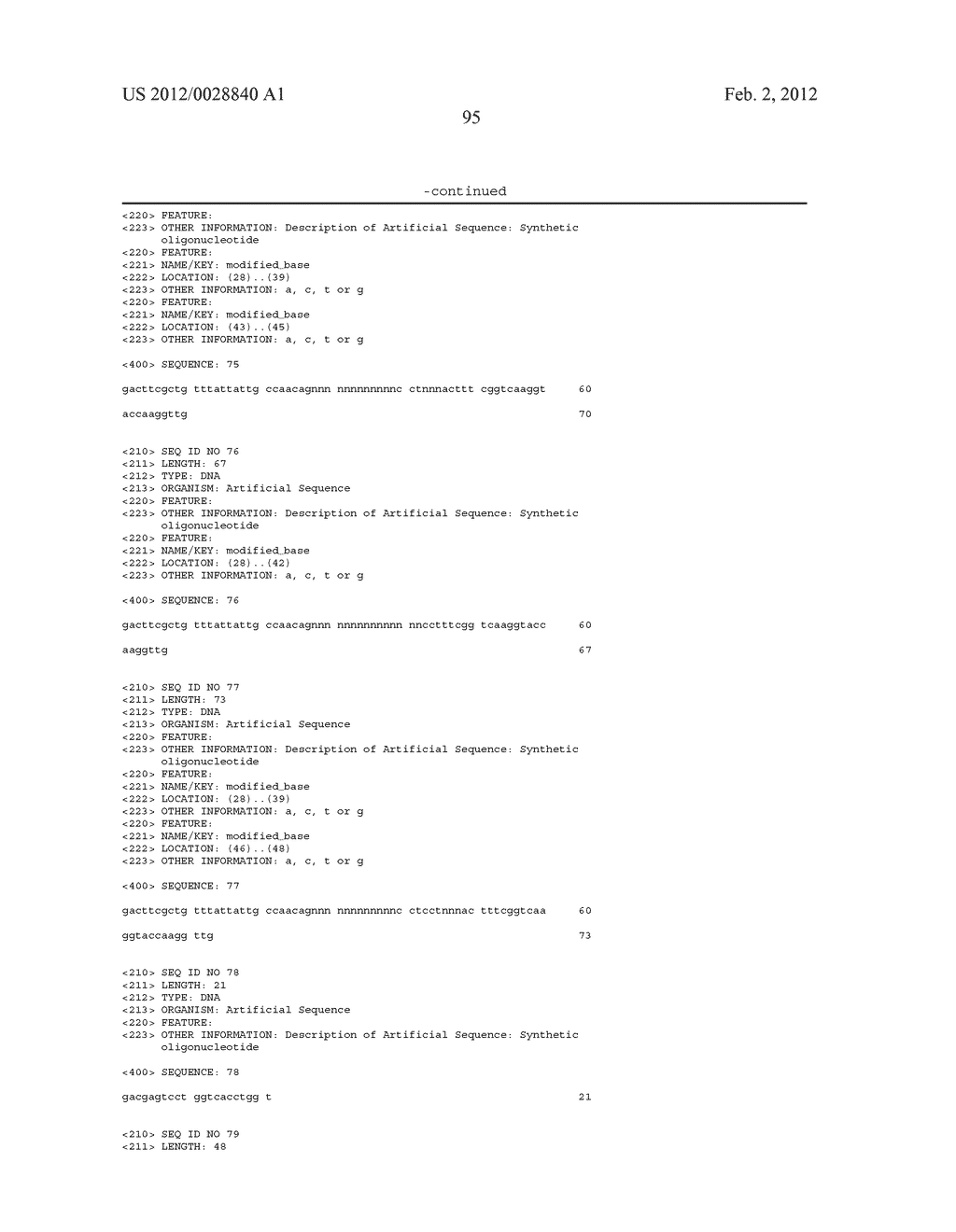 FOCUSED LIBRARIES OF GENETIC PACKAGES - diagram, schematic, and image 96