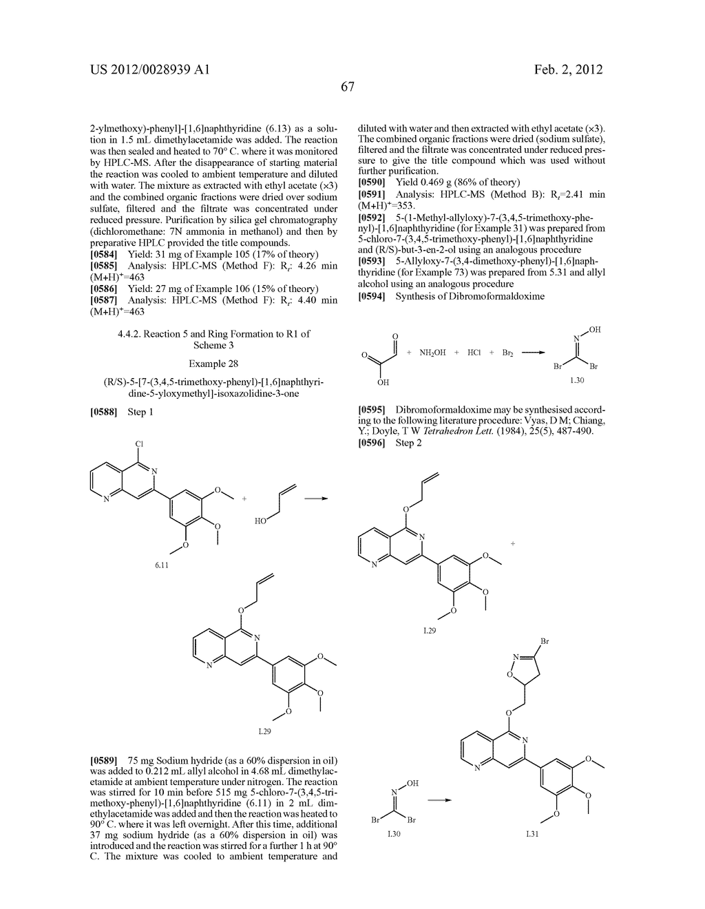 SUBSTITUTED NAPHTHYRIDINES AND THEIR USE AS MEDICAMENTS - diagram, schematic, and image 68