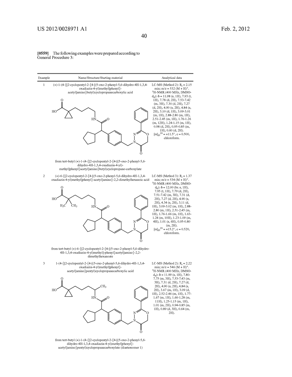 OXO-HETEROCYCLICALLY SUBSTITUTED ALKYL CARBOXYLIC ACIDS AND USE THEREOF - diagram, schematic, and image 41