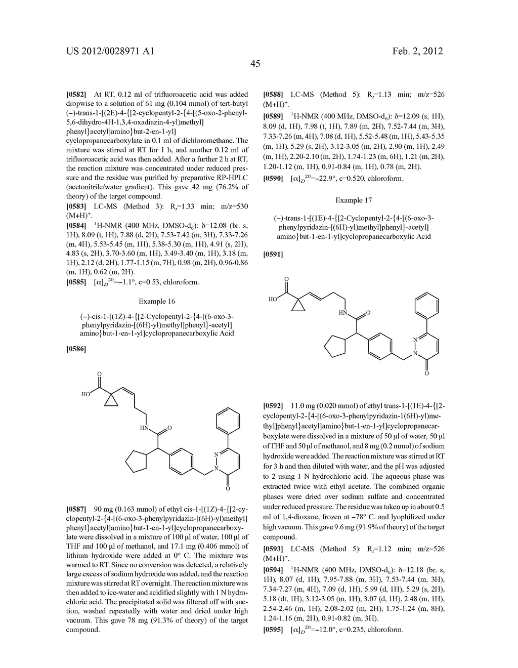 OXO-HETEROCYCLICALLY SUBSTITUTED ALKYL CARBOXYLIC ACIDS AND USE THEREOF - diagram, schematic, and image 46