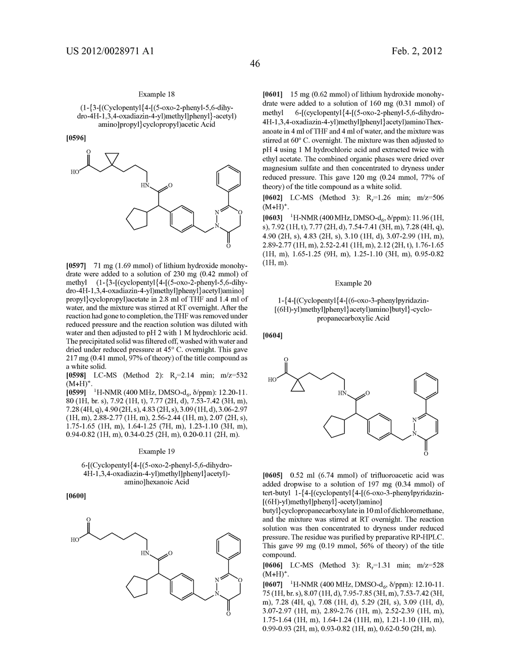 OXO-HETEROCYCLICALLY SUBSTITUTED ALKYL CARBOXYLIC ACIDS AND USE THEREOF - diagram, schematic, and image 47