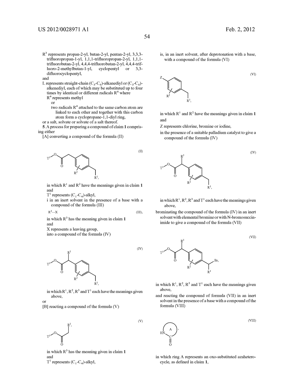 OXO-HETEROCYCLICALLY SUBSTITUTED ALKYL CARBOXYLIC ACIDS AND USE THEREOF - diagram, schematic, and image 55