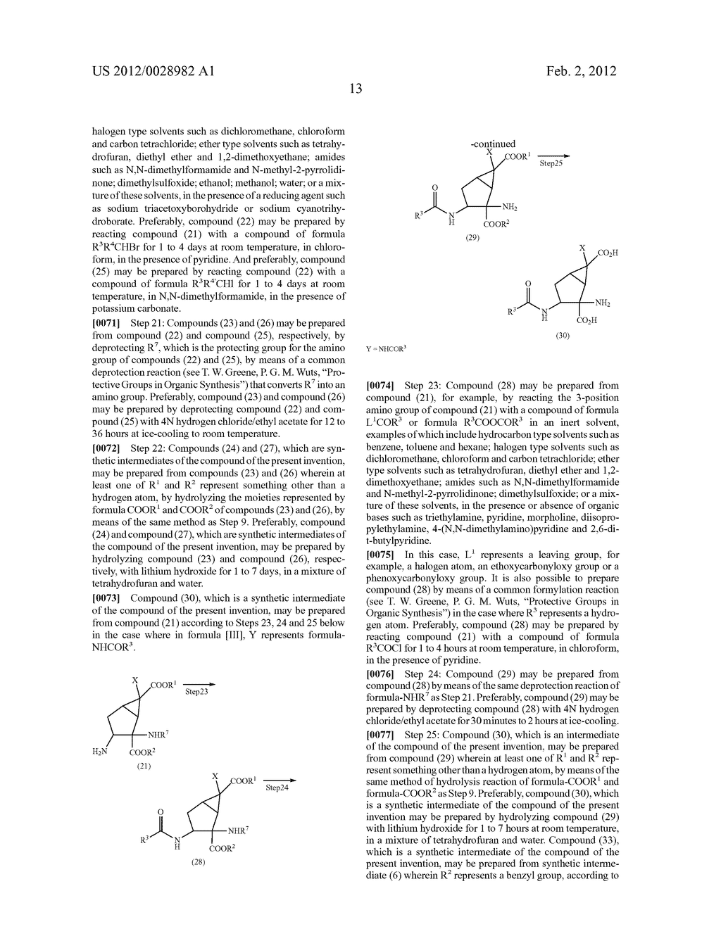 2-AMINO-BICYCLO[3.1.0]HEXANE-2, 6-DICARBOXYLIC ESTER DERIVATIVE - diagram, schematic, and image 14