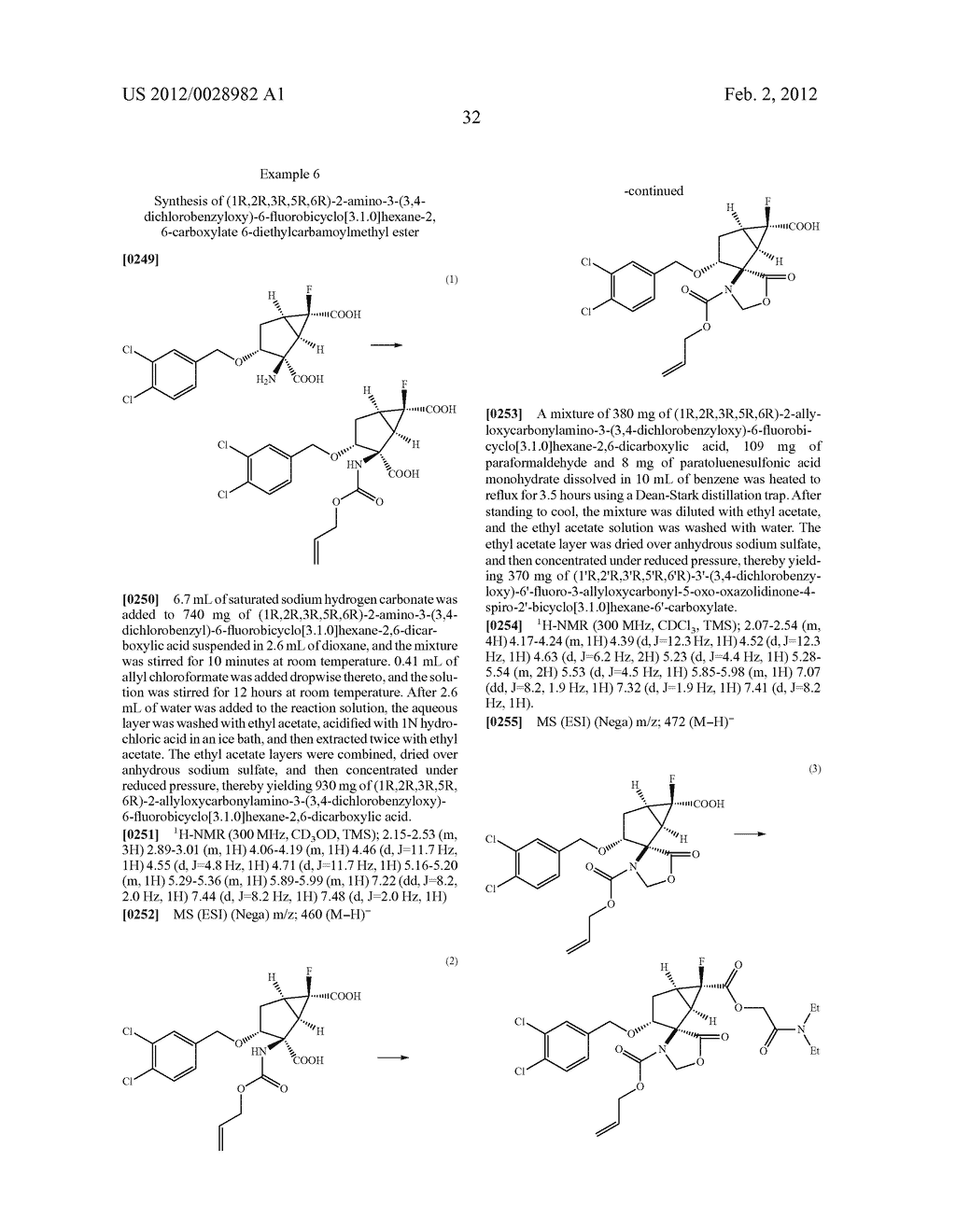 2-AMINO-BICYCLO[3.1.0]HEXANE-2, 6-DICARBOXYLIC ESTER DERIVATIVE - diagram, schematic, and image 33