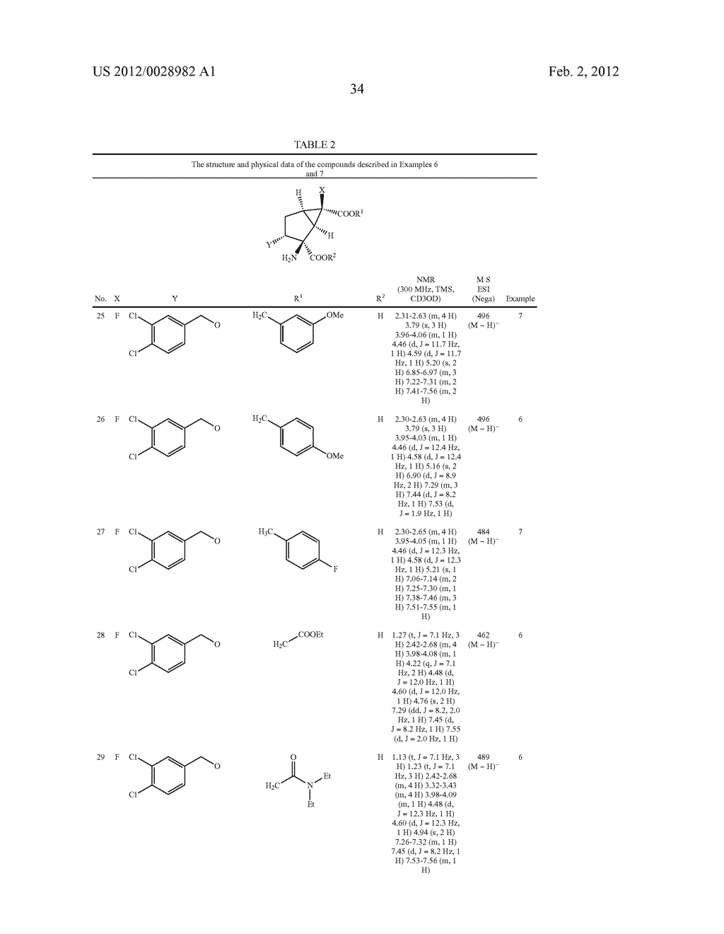 2-AMINO-BICYCLO[3.1.0]HEXANE-2, 6-DICARBOXYLIC ESTER DERIVATIVE - diagram, schematic, and image 35