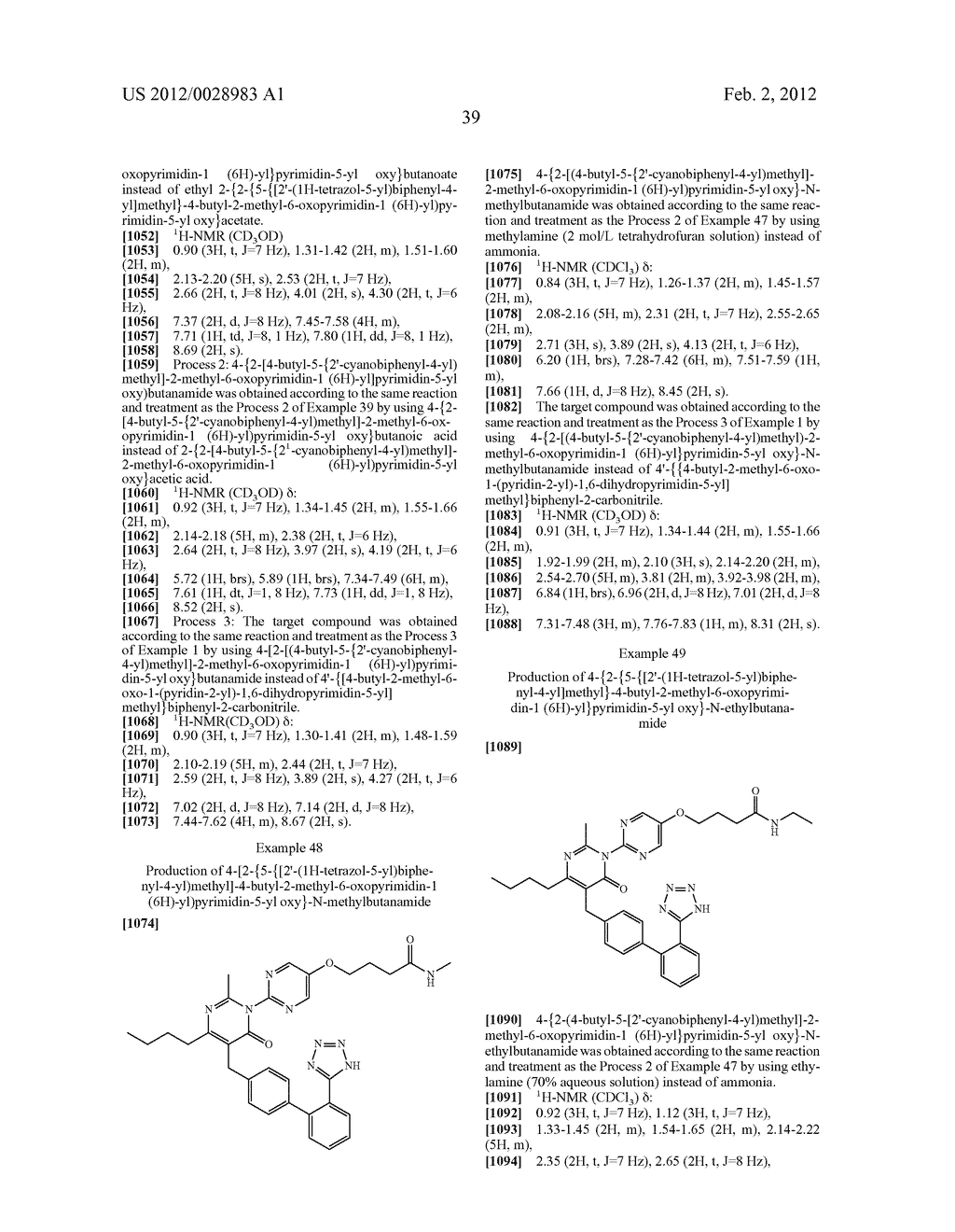 NOVEL COMPOUND HAVING 3-HETEROARYLPYRIMIDIN-4-(3H)-ONE STRUCTURE AND     PHARMACEUTICAL PREPARATION CONTAINING SAME - diagram, schematic, and image 41