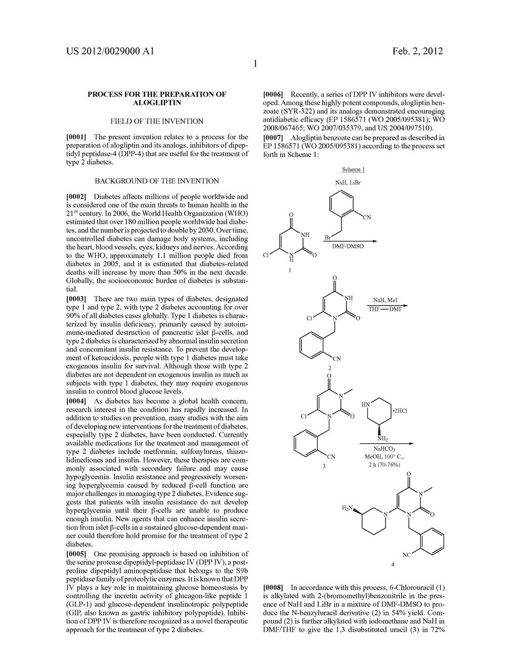 PROCESS FOR THE PREPARATION OF ALOGLIPTIN - diagram, schematic, and image 02