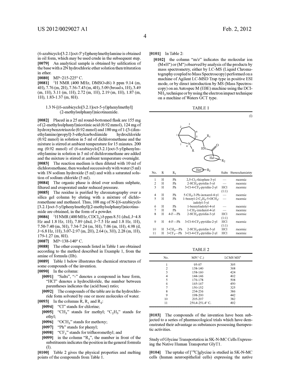 N-[(6-AZA-BICYCLO[3.2.1]OCT-5-YL)-ARYL-METHYL]-HETEROBENZAMIDE     DERIVATIVES, PREPARATION THEREOF, AND THERAPEUTIC USE OF SAME - diagram, schematic, and image 05