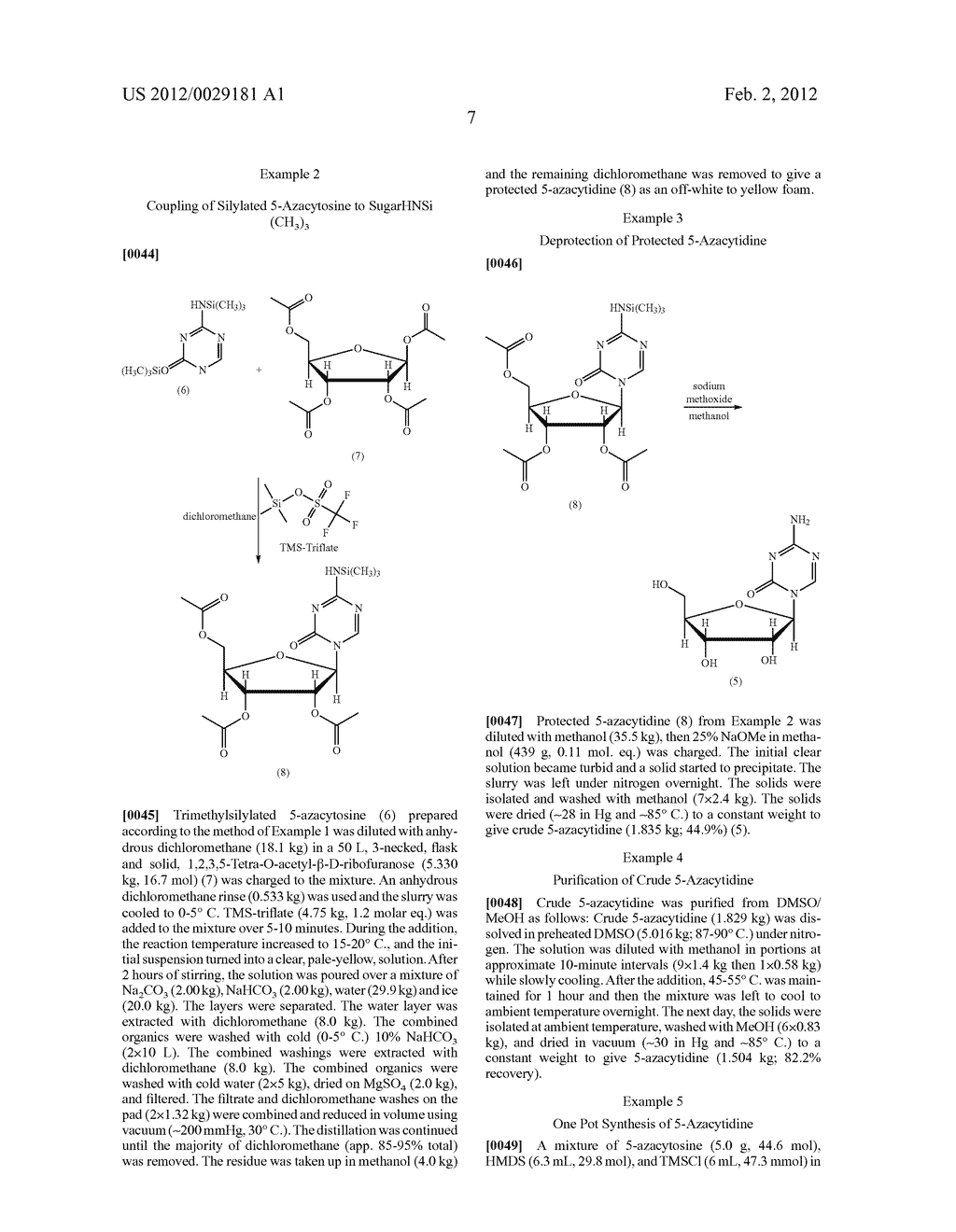 SYNTHESIS OF 5-AZACYTIDINE - diagram, schematic, and image 08