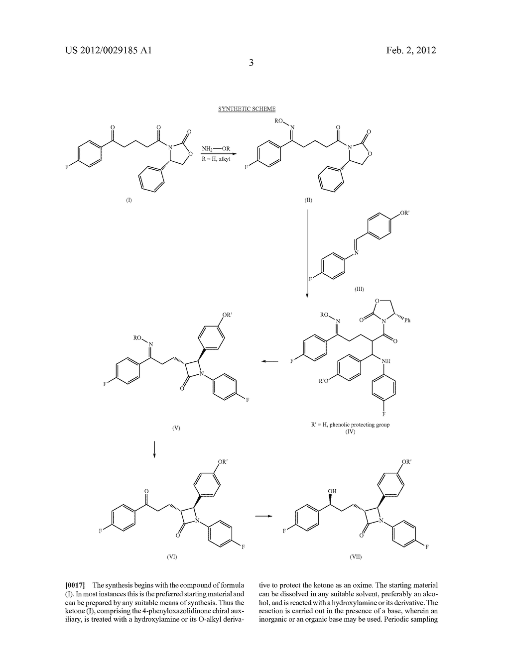 NOVEL INTERMEDIATES IN THE PREPARATION OF 1,4-DIPHENYL AZETIDINONE - diagram, schematic, and image 04