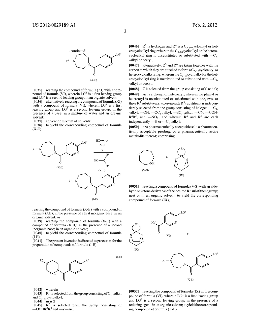 PROCESS FOR THE PREPARATION OF HISTAMINE H3 RECEPTOR MODULATORS - diagram, schematic, and image 07