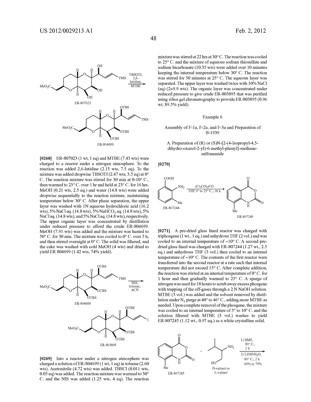 INTERMEDIATES FOR THE PREPARATION OF ANALOGS OF HALICHONDRIN B - diagram, schematic, and image 49