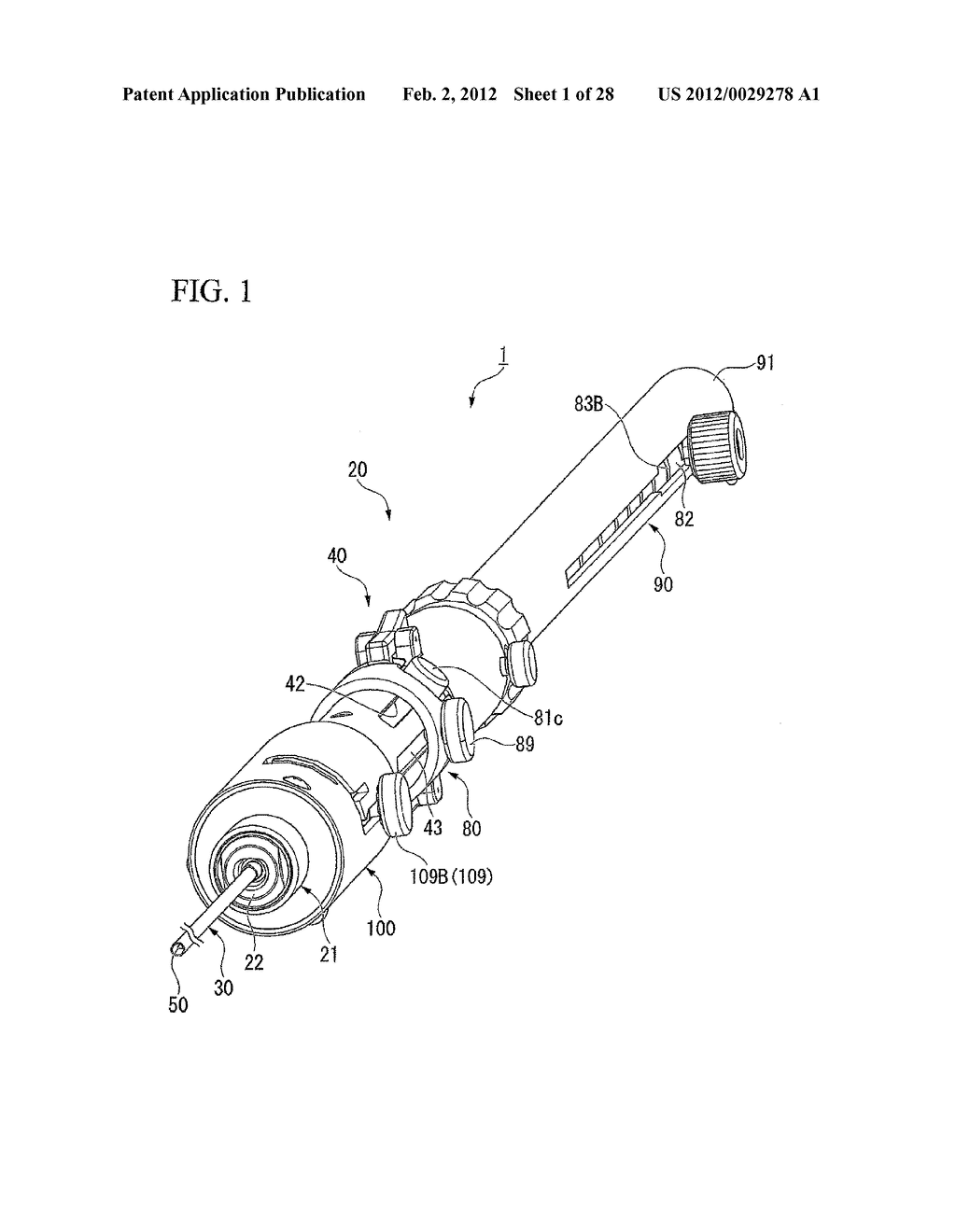 Implant placement device, coupling support, and endoscopic treatment tool - diagram, schematic, and image 02