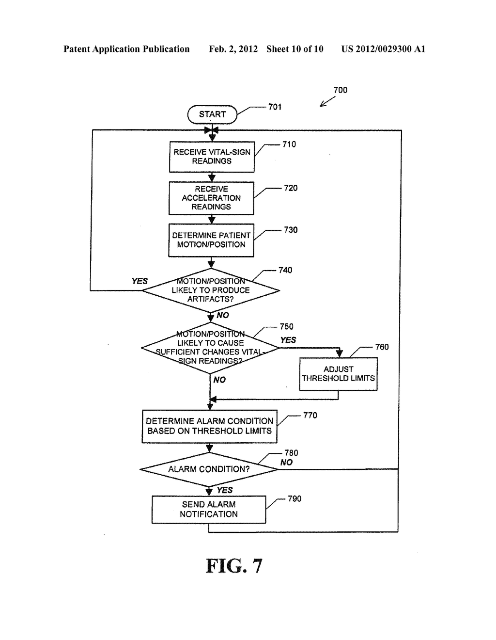 SYSTEM AND METHOD FOR REDUCING FALSE ALARMS AND FALSE NEGATIVES BASED ON     MOTION AND POSITION SENSING - diagram, schematic, and image 11