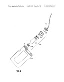 Infusion Reservoir With Push-On Connector Features And/Or Attachments     Therefor diagram and image