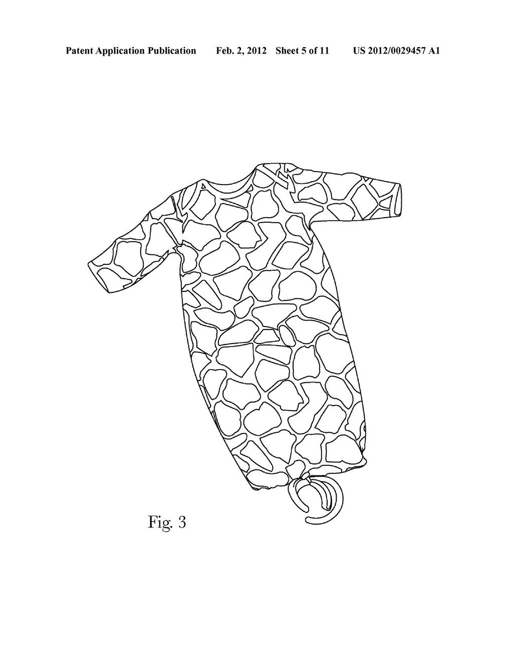 Absorbent Articles Bearing Graphics Visually Coordinated To Clothing - diagram, schematic, and image 06