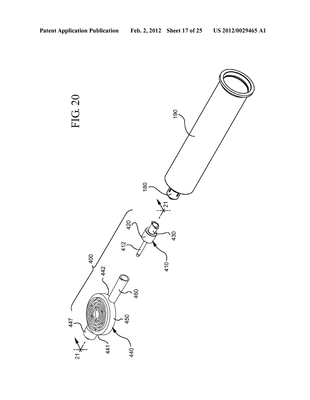 Blunt Needle Safety Drug Delivery System - diagram, schematic, and image 18