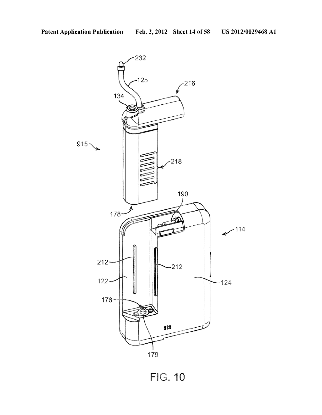 INFUSION PUMP SYSTEM WITH DISPOSABLE CARTRIDGE HAVING PRESSURE VENTING AND     PRESSURE FEEDBACK - diagram, schematic, and image 15