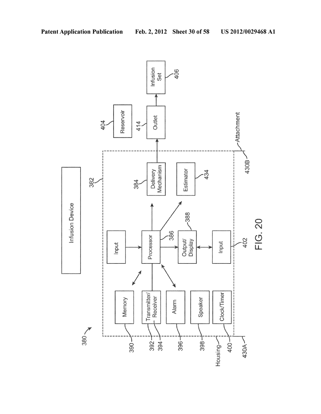 INFUSION PUMP SYSTEM WITH DISPOSABLE CARTRIDGE HAVING PRESSURE VENTING AND     PRESSURE FEEDBACK - diagram, schematic, and image 31