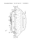 REDUCED-PRESSURE, COMPRESSION SYSTEMS AND APPARATUSES FOR USE ON A CURVED     BODY PART diagram and image
