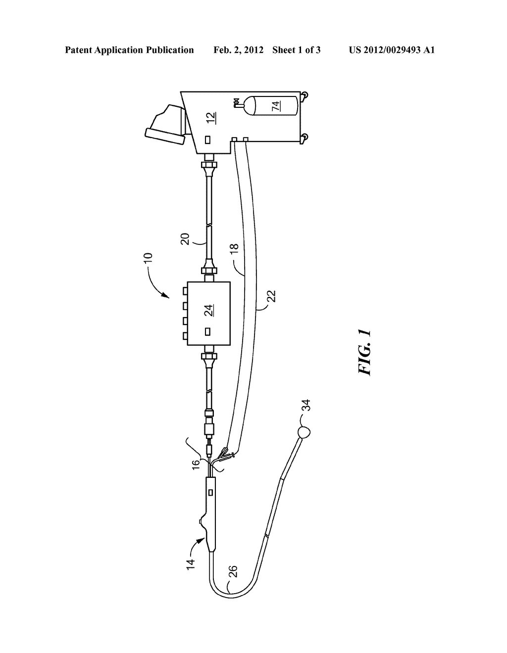 DUAL INJECTION TUBE CRYOCATHETER AND METHOD FOR USING SAME - diagram, schematic, and image 02