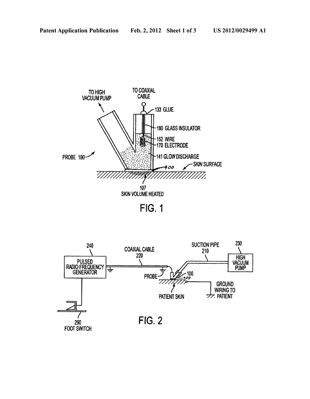 METHOD AND APPARATUS FOR PLASMA SKIN RESURFACING - diagram, schematic, and image 02