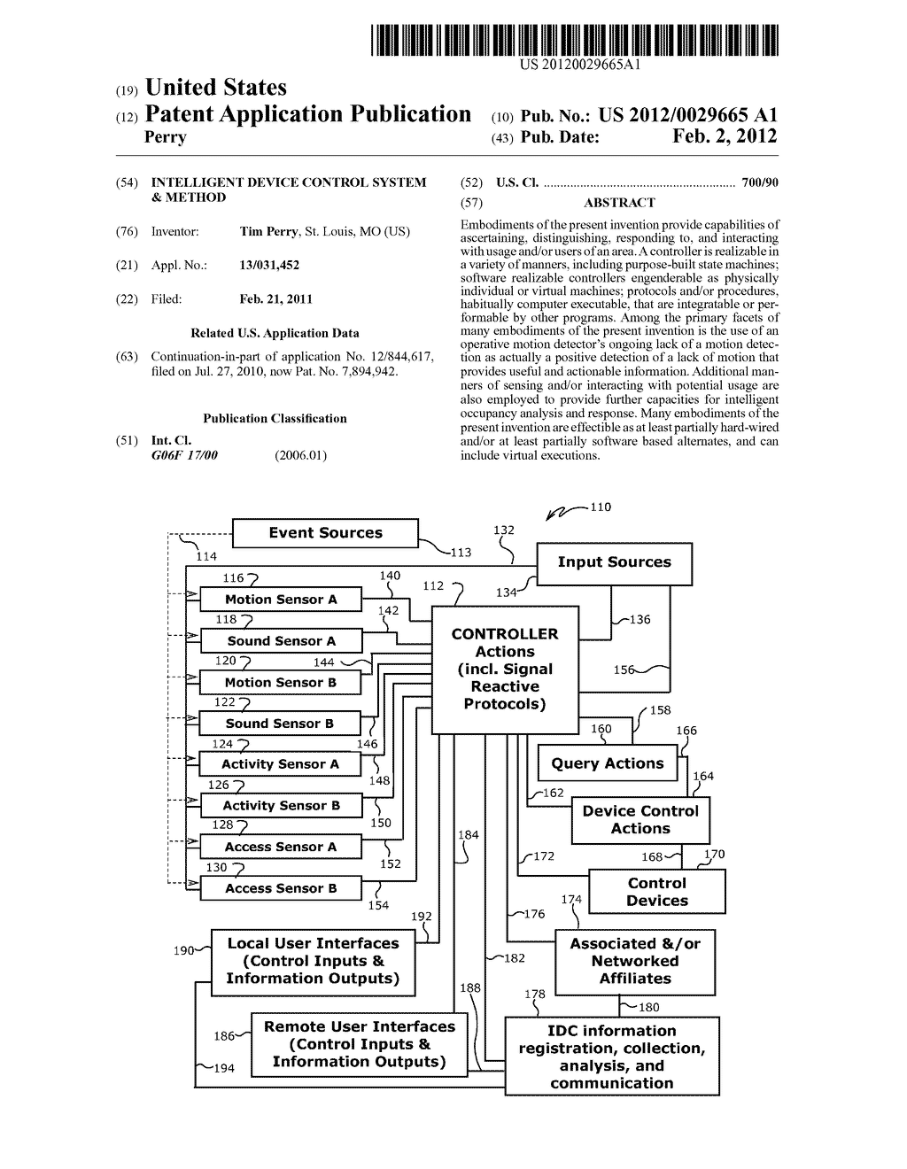 Intelligent Device Control System & Method - diagram, schematic, and image 01