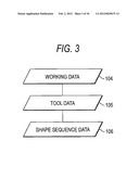 NUMERICAL CONTROL PROGRAMMING METHOD, APPARATUS THEREFOR, AND PROGRAM FOR     CAUSING A COMPUTER TO EXECUTE THE METHOD diagram and image