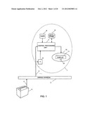 BATTERY MONITOR SYSTEM ATTACHED TO A VEHICLE WIRING HARNESS diagram and image