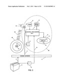 BATTERY MONITOR SYSTEM ATTACHED TO A VEHICLE WIRING HARNESS diagram and image