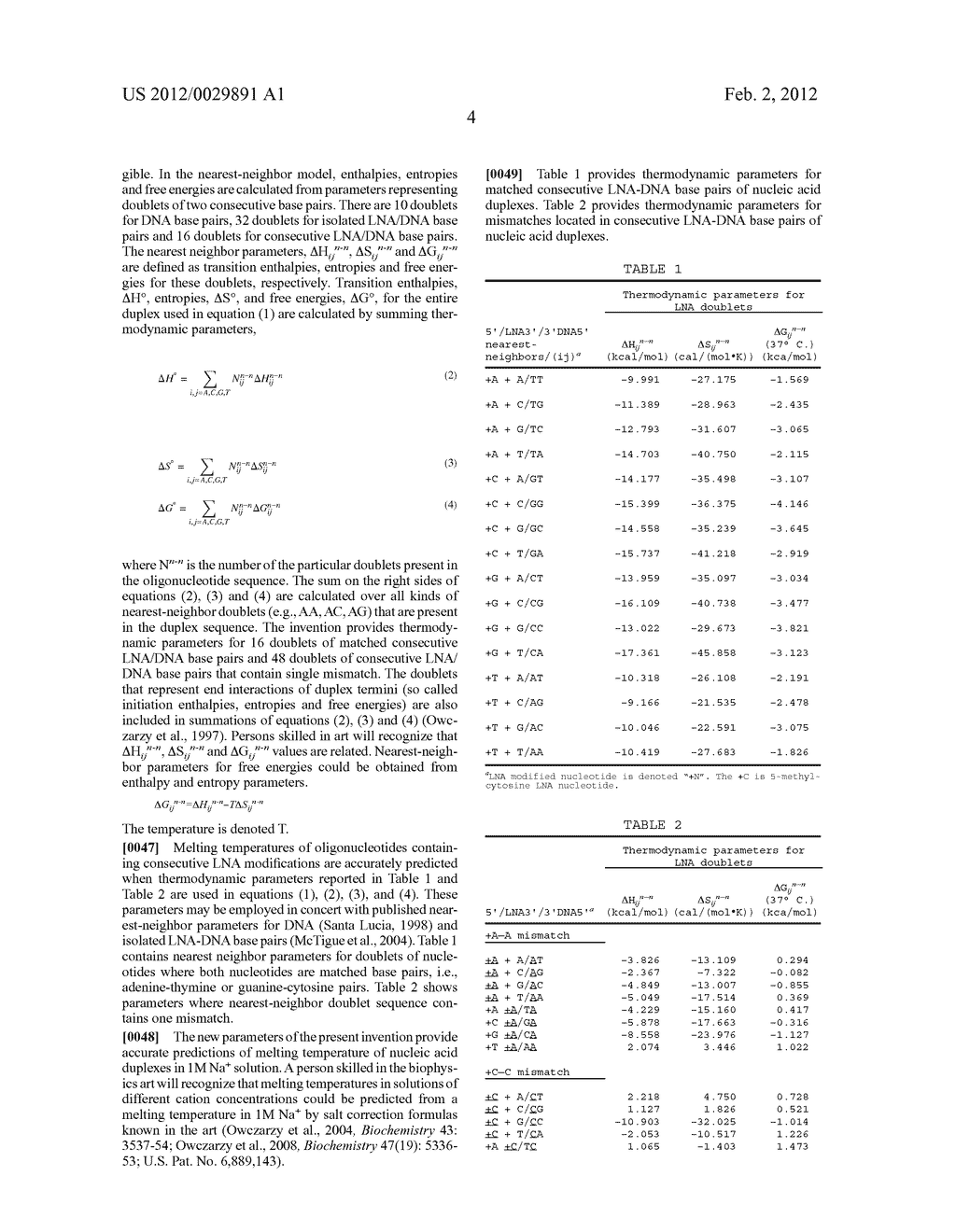 Methods for Predicting Stability and Melting Temperatures of Nucleic Acid     Duplexes - diagram, schematic, and image 11