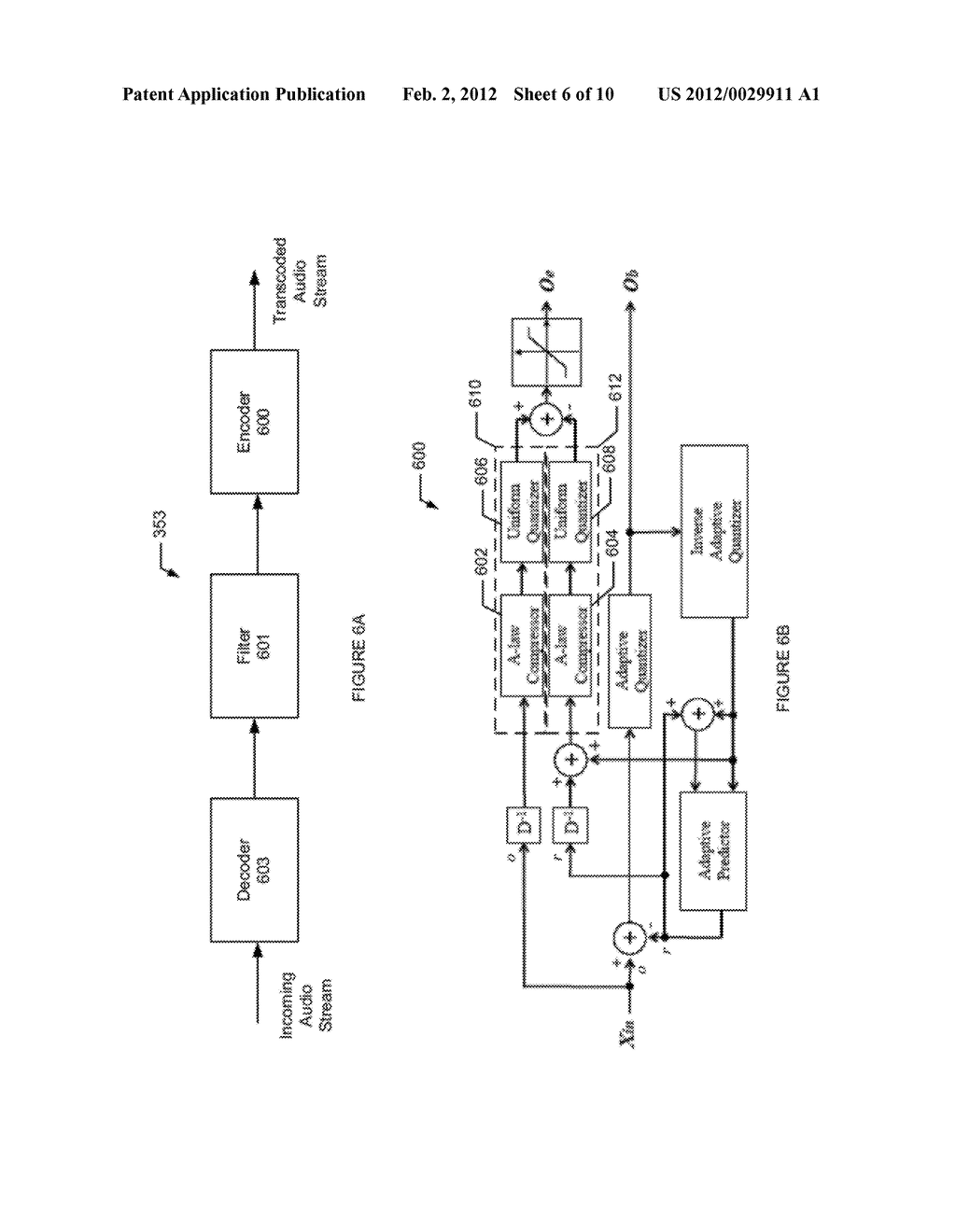 METHOD AND SYSTEM FOR DISTRIBUTED AUDIO TRANSCODING IN PEER-TO-PEER     SYSTEMS - diagram, schematic, and image 07