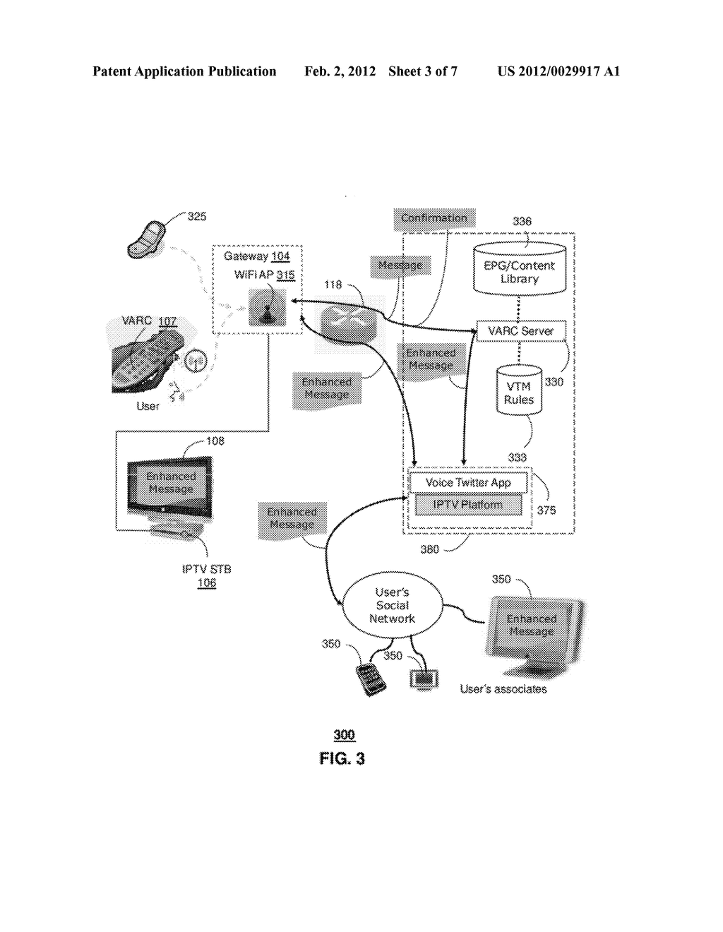 APPARATUS AND METHOD FOR PROVIDING MESSAGES IN A SOCIAL NETWORK - diagram, schematic, and image 04