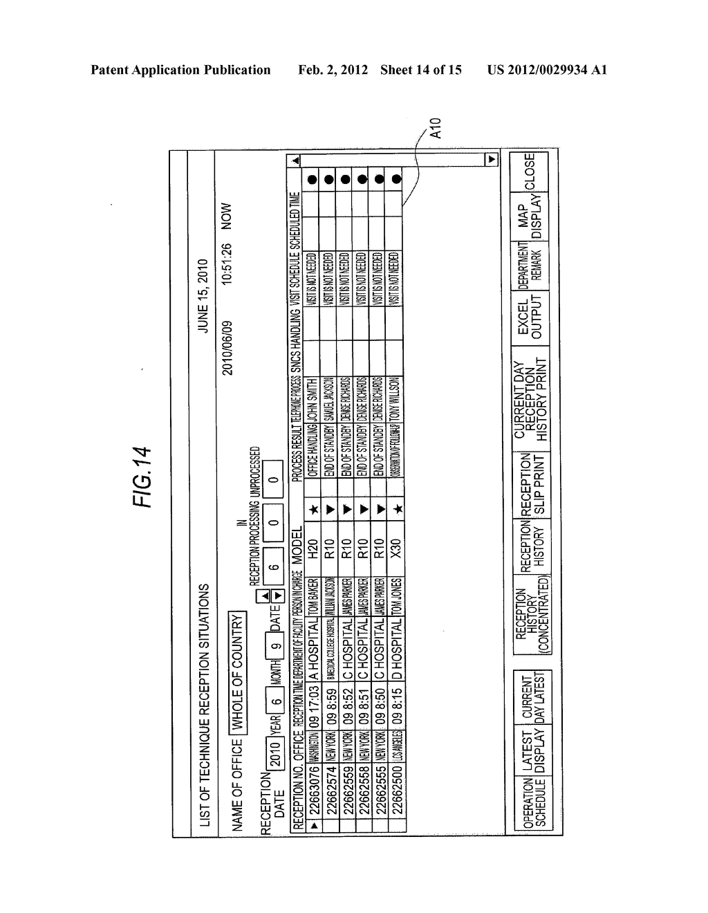 CLINICAL SAMPLE ANALYZING SYSTEM, CLINICAL SAMPLE ANALYZER, MANAGEMENT     APPARATUS, AND METHOD OF MANAGING CLINICAL SAMPLE ANALYZER - diagram, schematic, and image 15