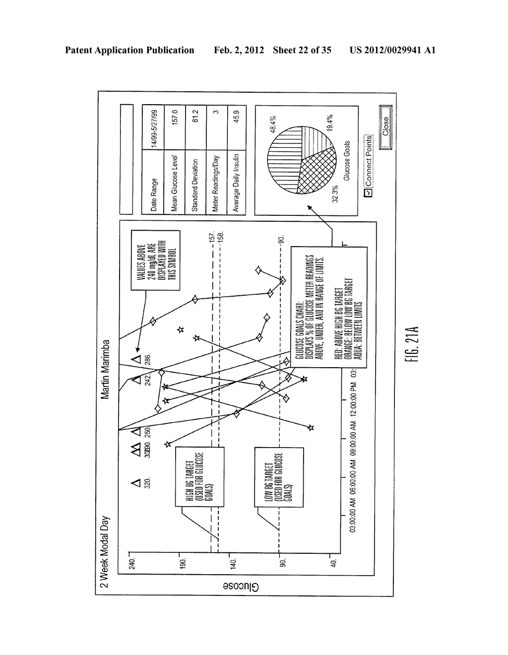 Communication Station and Software for Interfacing with an Infusion Pump,     Analyte Monitor, Analyte Meter, or the Like - diagram, schematic, and image 23