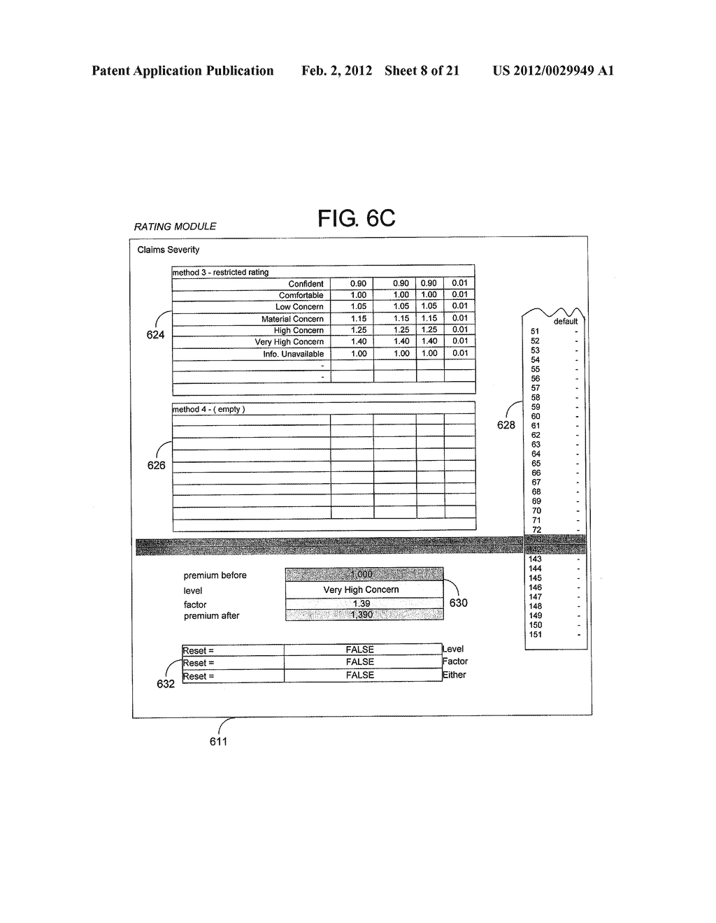 Method And System For Determining Rate Of Insurance - diagram, schematic, and image 09