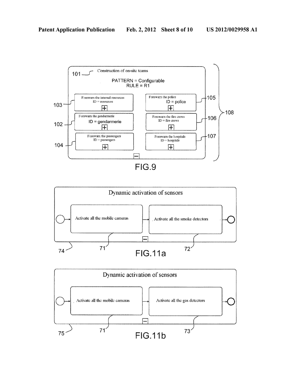 DEVICE AND METHOD FOR DYNAMICALLY ADAPTING A COMPLEX SYSTEM TO VARIOUS     CONTEXTS OF USE OF THE COMPLEX SYSTEM - diagram, schematic, and image 09
