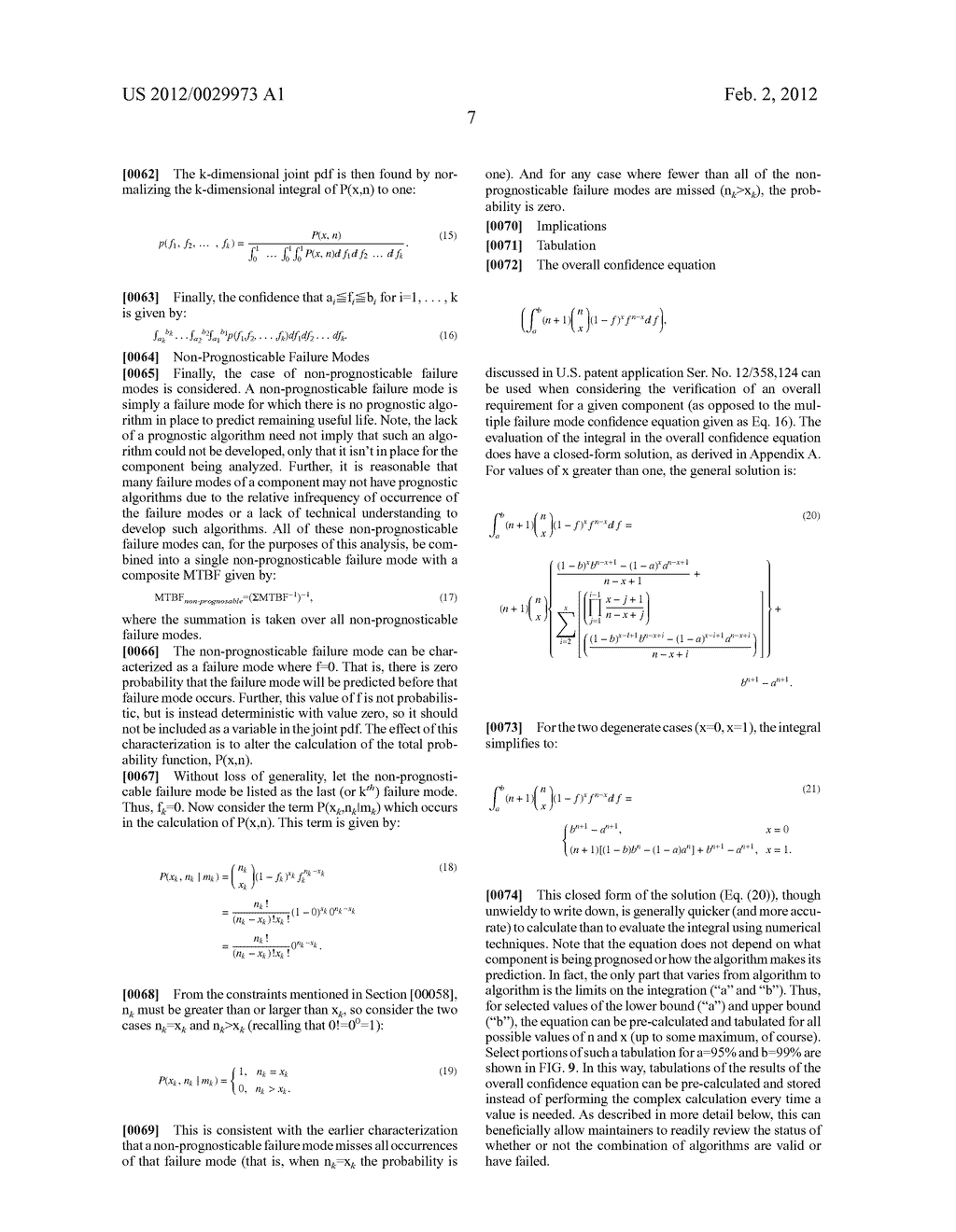 Methods For Verifying Satisfaction Of Prognostic Algorithm Requirements     For A Component Having Multiple Failure Modes - diagram, schematic, and image 19