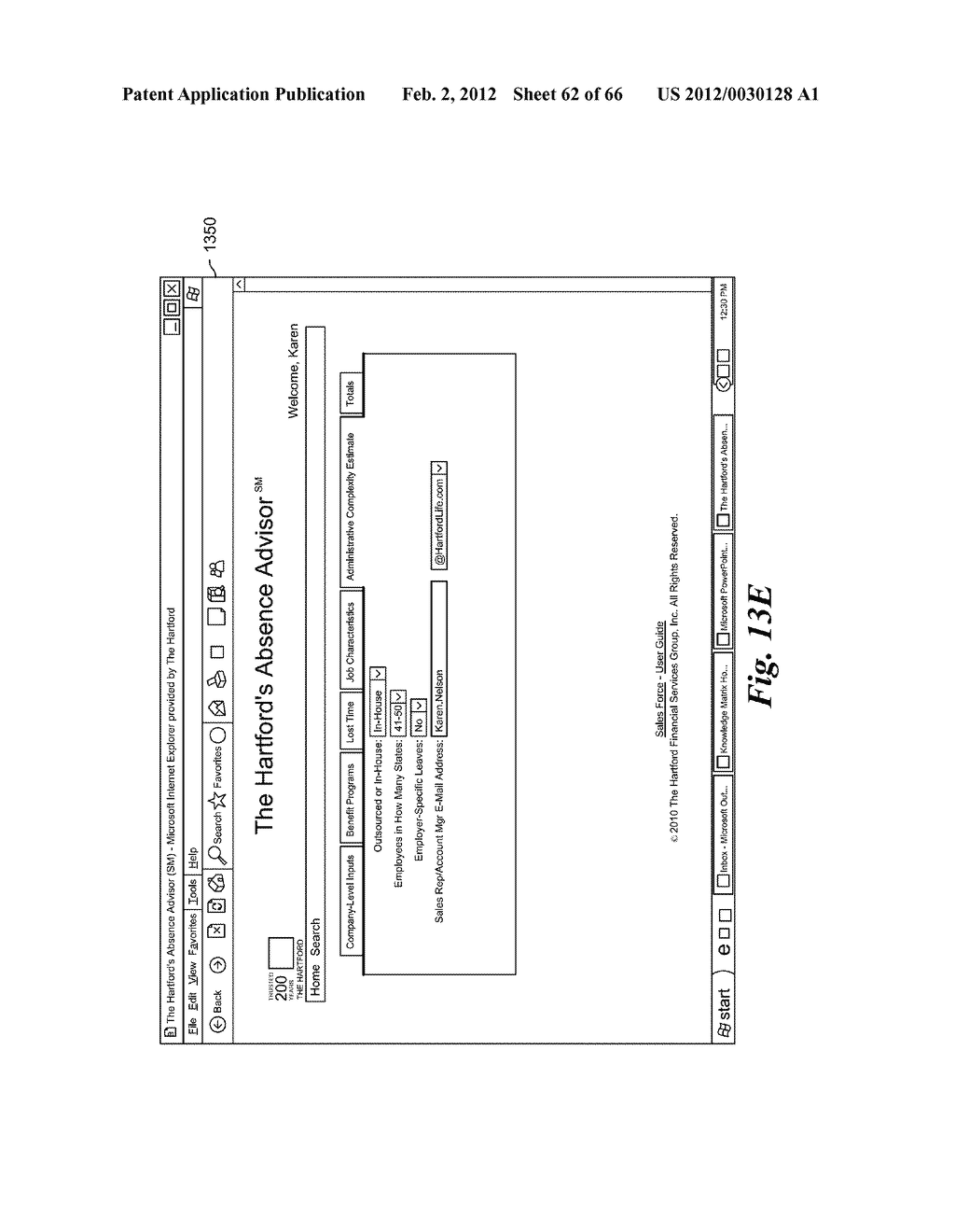 System and Method for Administration of Employee Leave - diagram, schematic, and image 63