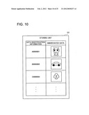 COMMUNICATION SYSTEM, COMMUNICATION TERMINAL, SERVER, DATA STORING METHOD     AND RECORDING MEDIUM diagram and image