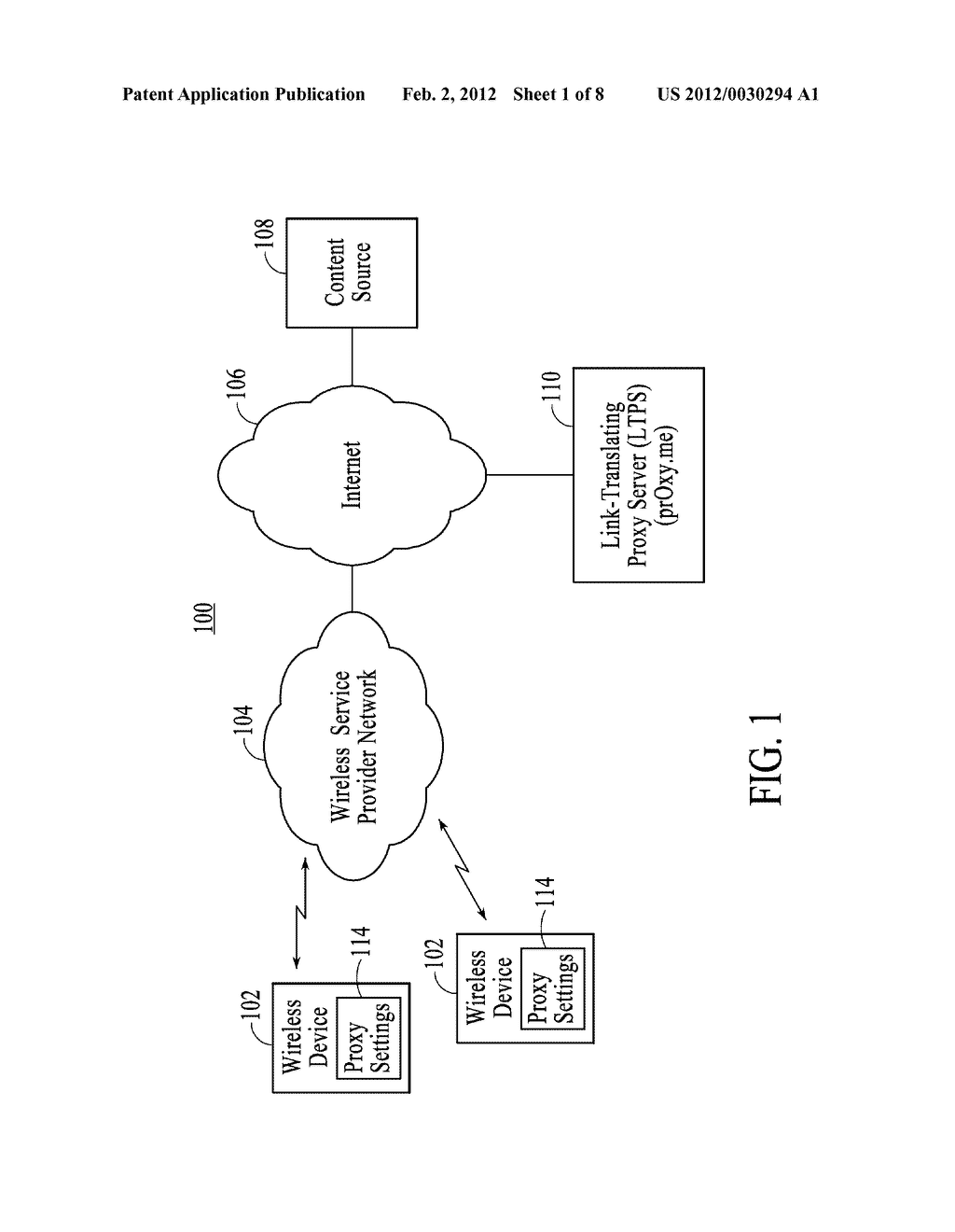 METHOD AND SYSTEM FOR LINK-TRIGGERED LINK-TRANSLATING PROXYING - diagram, schematic, and image 02