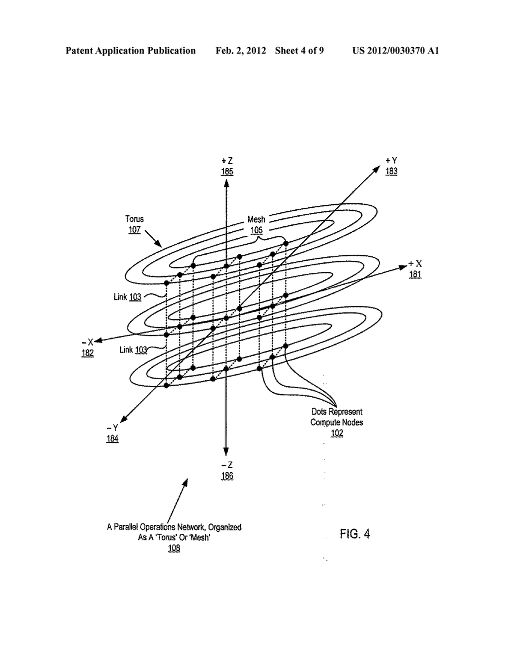 Administering Connection Identifiers For Collective Operations In A     Parallel Computer - diagram, schematic, and image 05