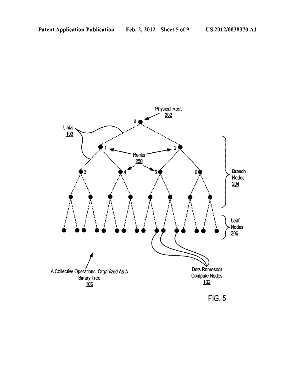 Administering Connection Identifiers For Collective Operations In A     Parallel Computer - diagram, schematic, and image 06