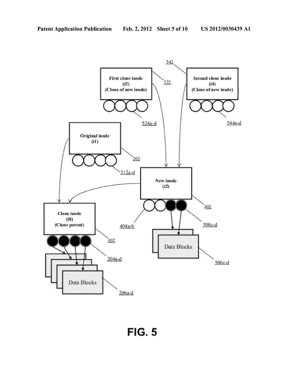 Data Sharing for File Clones Using Reverse Ditto References - diagram, schematic, and image 06