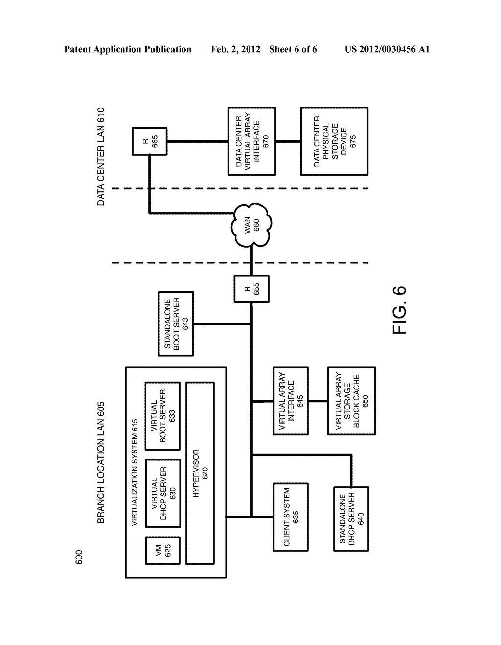 Booting Devices Using Virtual Storage Arrays Over Wide-Area Networks - diagram, schematic, and image 07