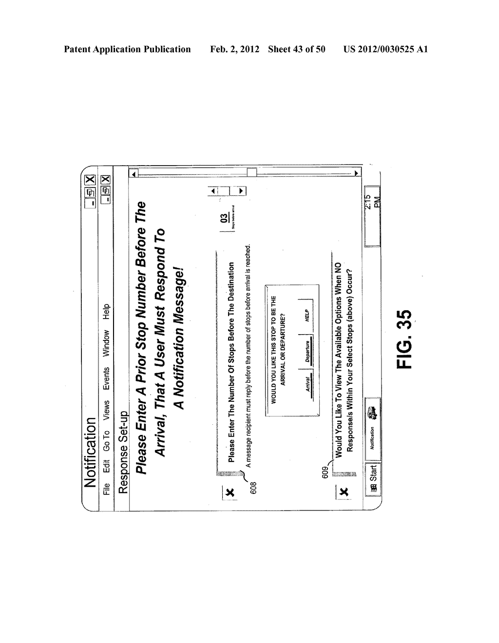 NOTIFICATION SYSTEMS AND METHODS WHERE A NOTIFIED PCD CAUSES     IMPLEMENTATION OF A TASK(S) BASED UPON FAILURE TO RECEIVE A NOTIFICATION - diagram, schematic, and image 44