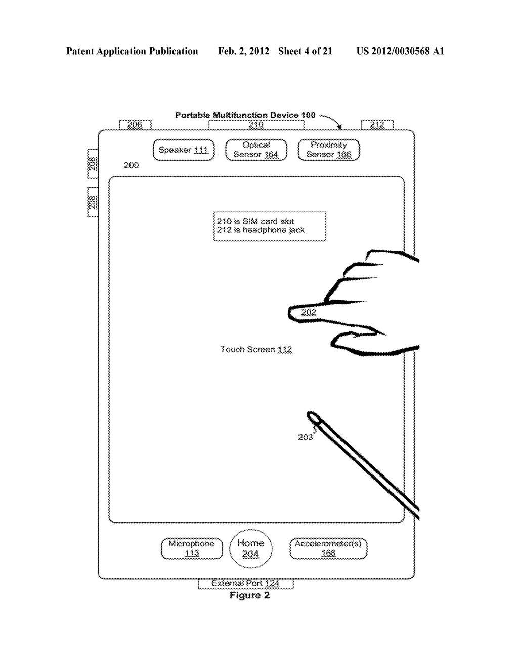 Device, Method, and Graphical User Interface for Copying User Interface     Objects Between Content Regions - diagram, schematic, and image 05