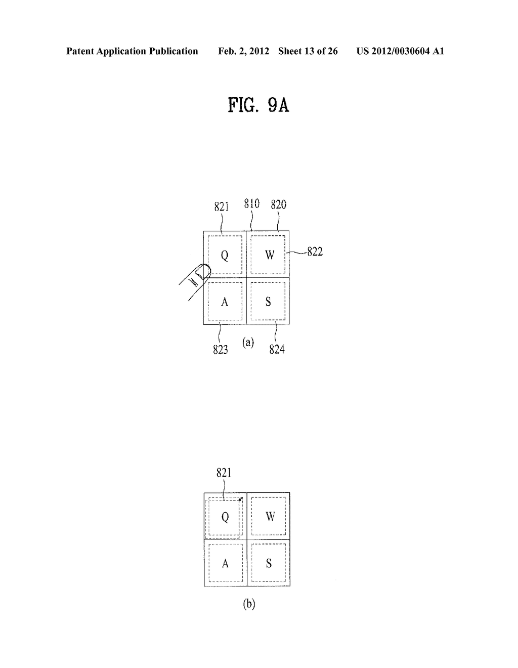 MOBILE TERMINAL AND METHOD FOR CONTROLLING VIRTUAL KEY PAD THEREOF - diagram, schematic, and image 14